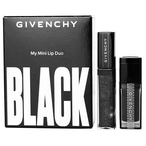 noir révélateur givenchy|givenchy le rouge interdit lip balm.